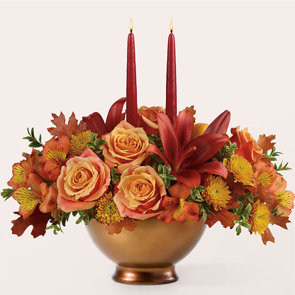 Harvest Table Centerpiece –  Flowers Of Naples, Naples FL