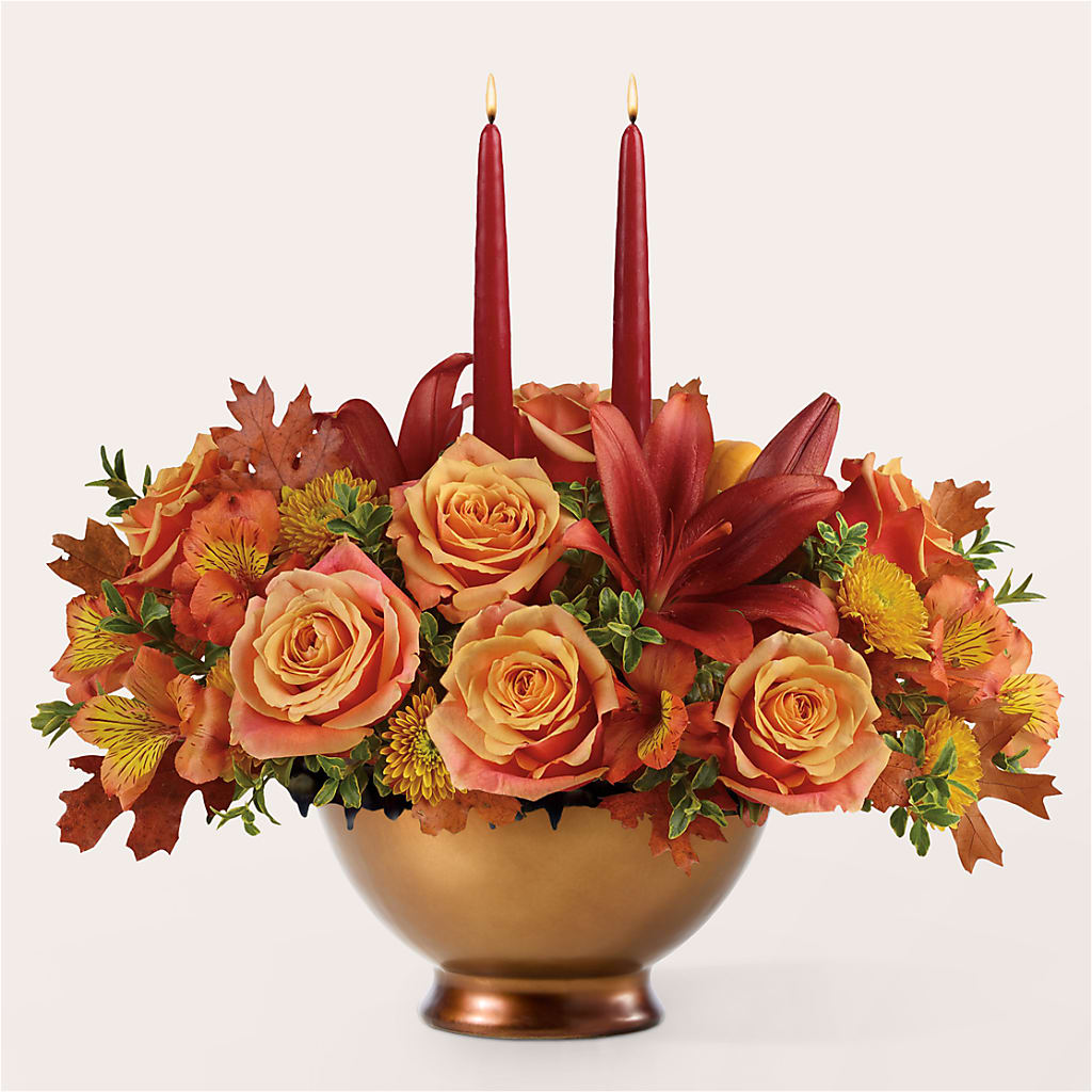 Harvest Table Centerpiece –  Flowers Of Naples, Naples FL
