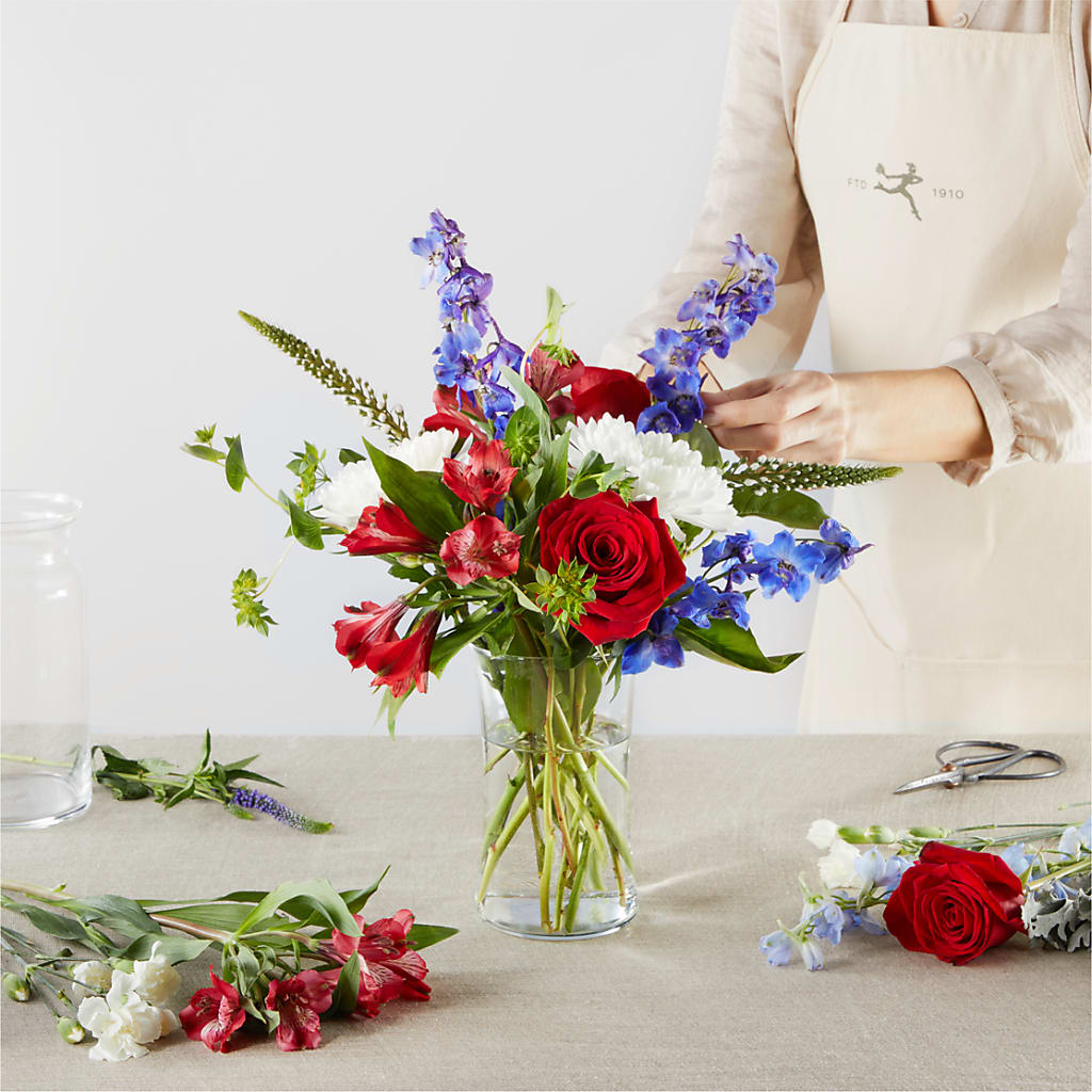 Star Spangled - A Florist Original –  Flowers Of Naples, Naples FL