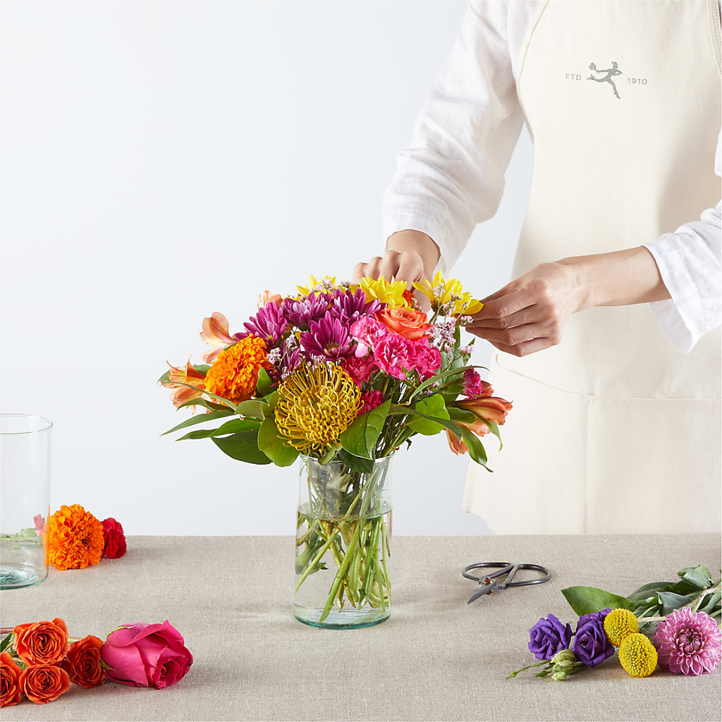 Feast of Color – A Florist Original –  Flowers Of Naples, Naples FL