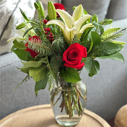 Sparkling Snowflakes Bouquet –  Flowers Of Naples, Naples FL