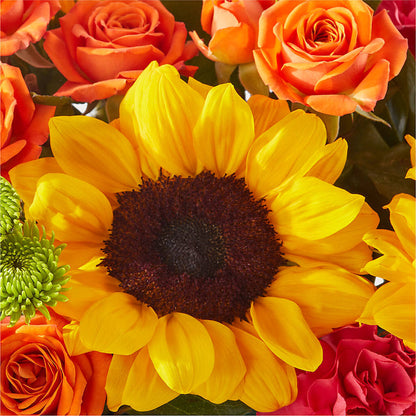 Sun-drenched Blooms Box Bouquet –  Flowers Of Naples, Naples FL
