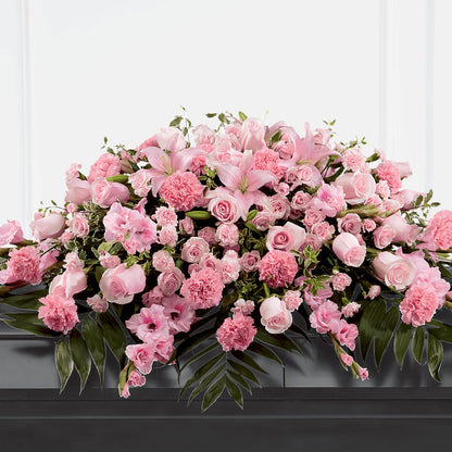 Garden of Comfort Casket Spray (Standard) –  Flowers Of Naples, Naples FL