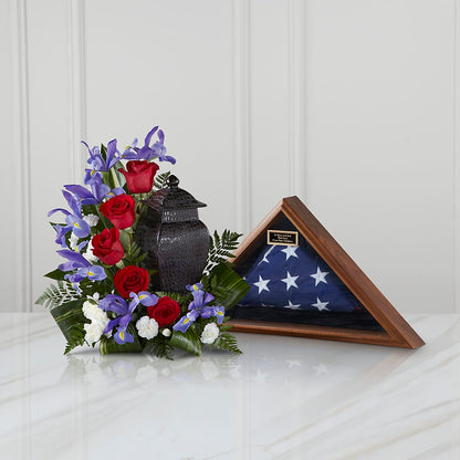 Patriotic Tribute Arrangement –  Flowers Of Naples, Naples FL