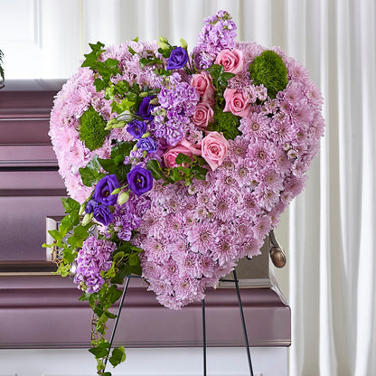 Treasured Love Standing Heart –  Flowers Of Naples, Naples FL