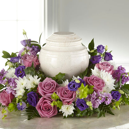 Blooming Sympathy Cremation Adornment –  Flowers Of Naples, Naples FL