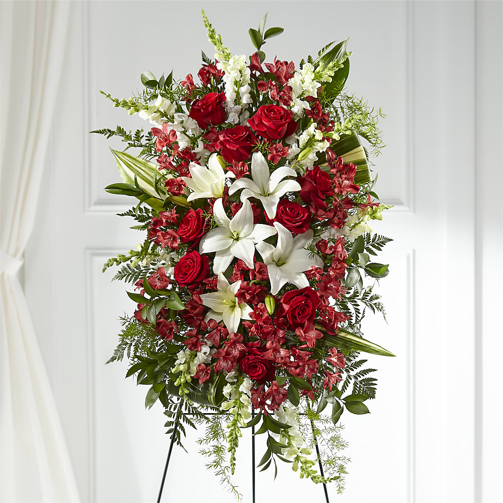 Everlasting Memory Standing Spray –  Flowers Of Naples, Naples FL