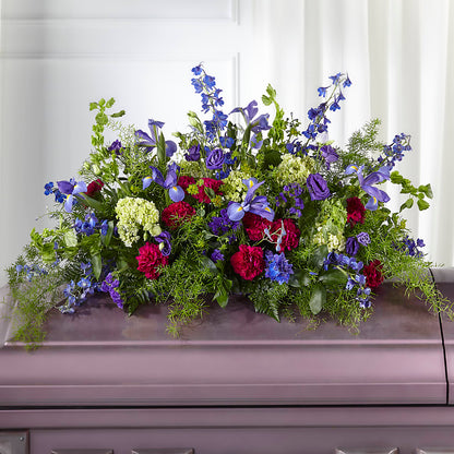 Always Treasured Casket Spray –  Flowers Of Naples, Naples FL