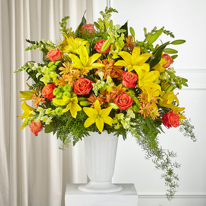 Fall Sentiments Arrangement –  Flowers Of Naples, Naples FL