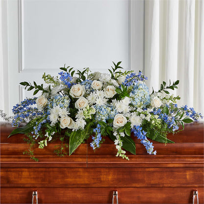 Timeless Essence Casket Spray –  Flowers Of Naples, Naples FL