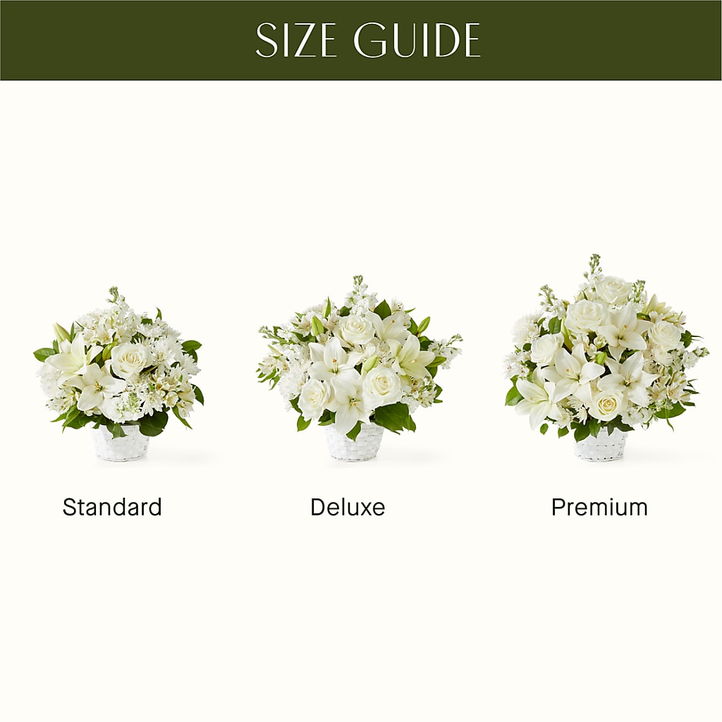 Peaceful Reflections Arrangement –  Flowers Of Naples, Naples FL
