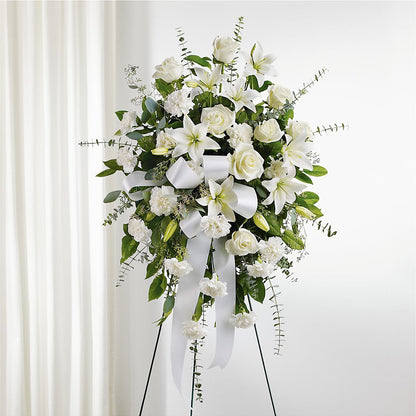 With Care Standing Spray –  Flowers Of Naples, Naples FL