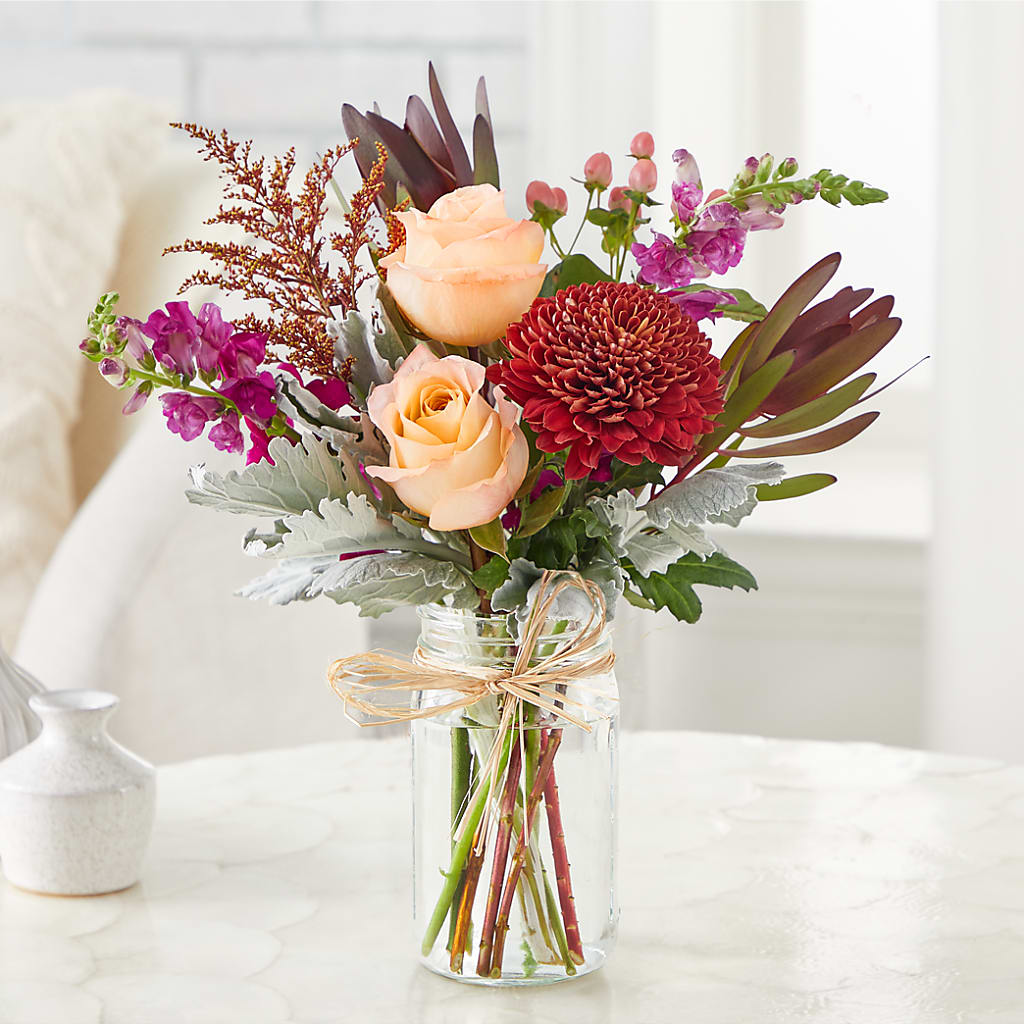 Moody Hues Bouquet –  Flowers Of Naples, Naples FL