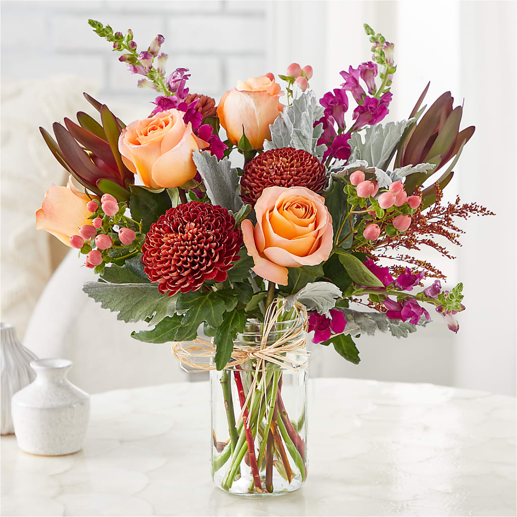 Moody Hues Bouquet –  Flowers Of Naples, Naples FL