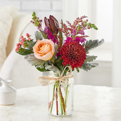 Moody Hues Bouquet –  Flowers Of Naples, Naples FL