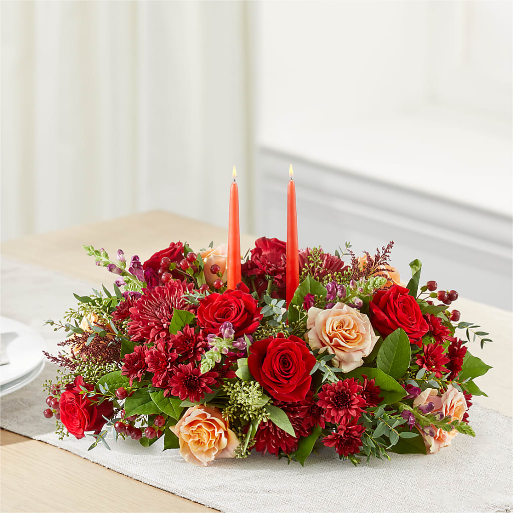 Most Thankful Centerpiece –  Flowers Of Naples, Naples FL