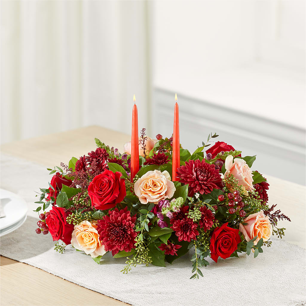 Most Thankful Centerpiece –  Flowers Of Naples, Naples FL