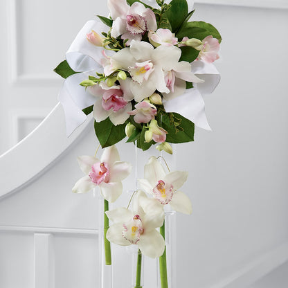 Perfect Entrance Pew Arrangement –  Flowers Of Naples, Naples FL