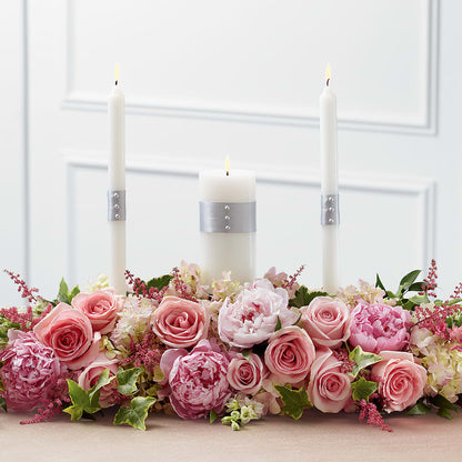 Worldwide Romance Unity Candle Arrangement –  Flowers Of Naples, Naples FL
