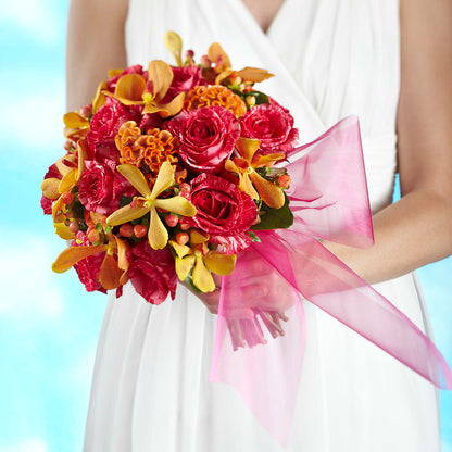 Brilliant Shades of Love Bouquet –  Flowers Of Naples, Naples FL
